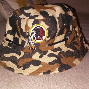 Army Fatigue Redskins Bucket Hat